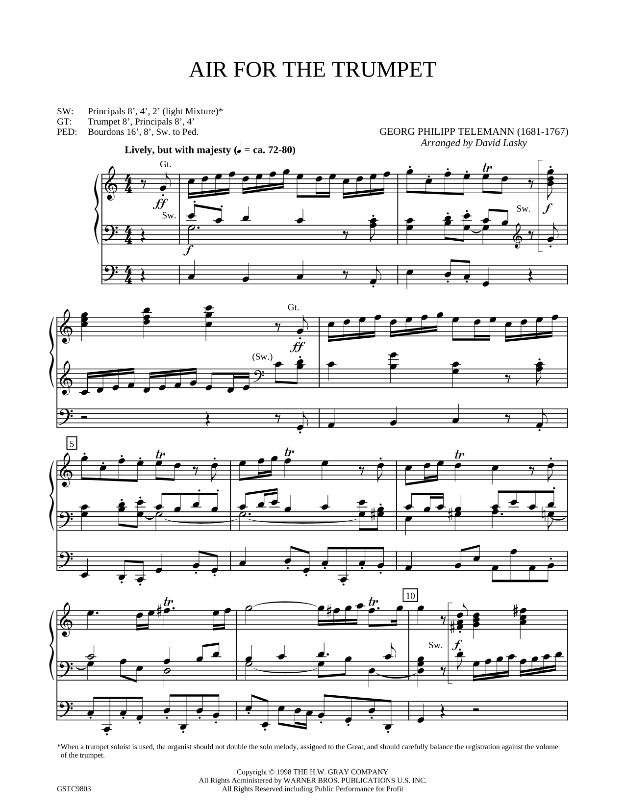 Air for the Trumpet