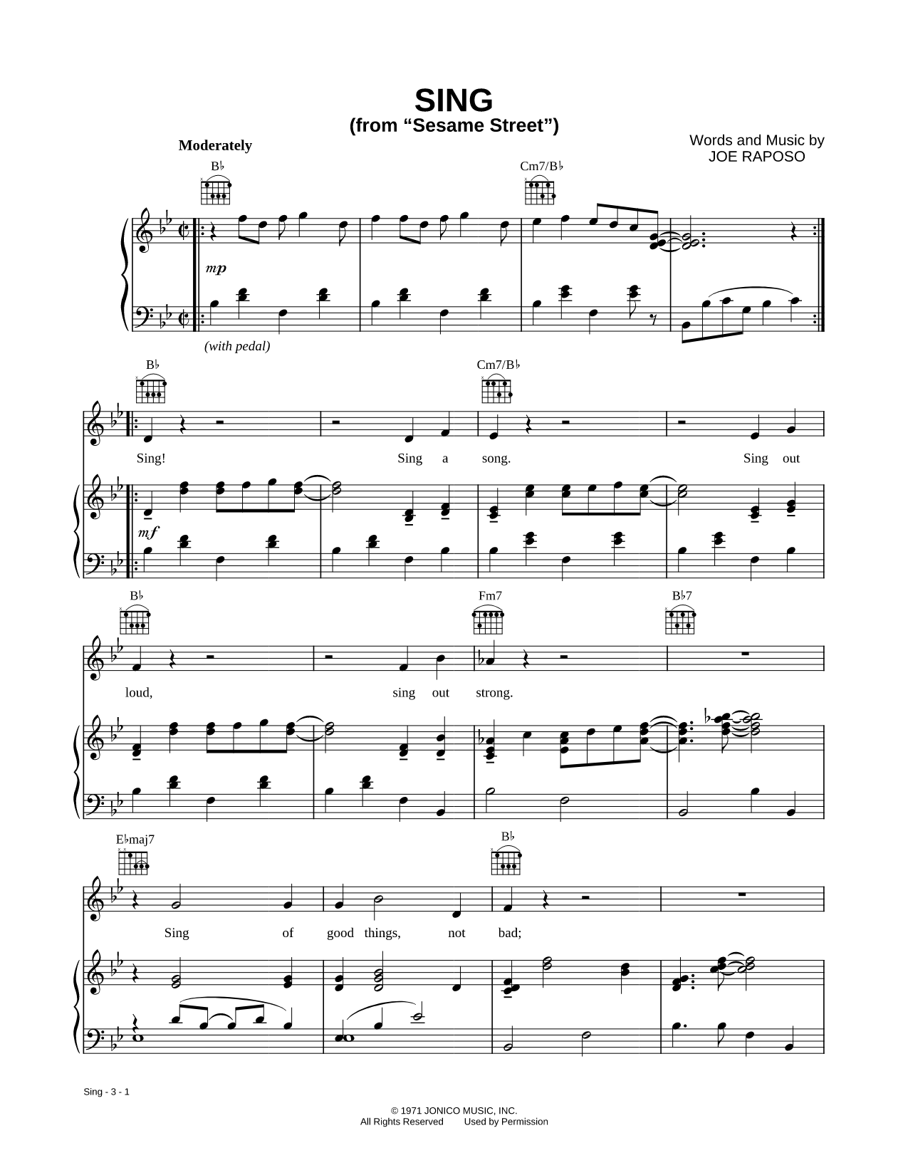 Sing