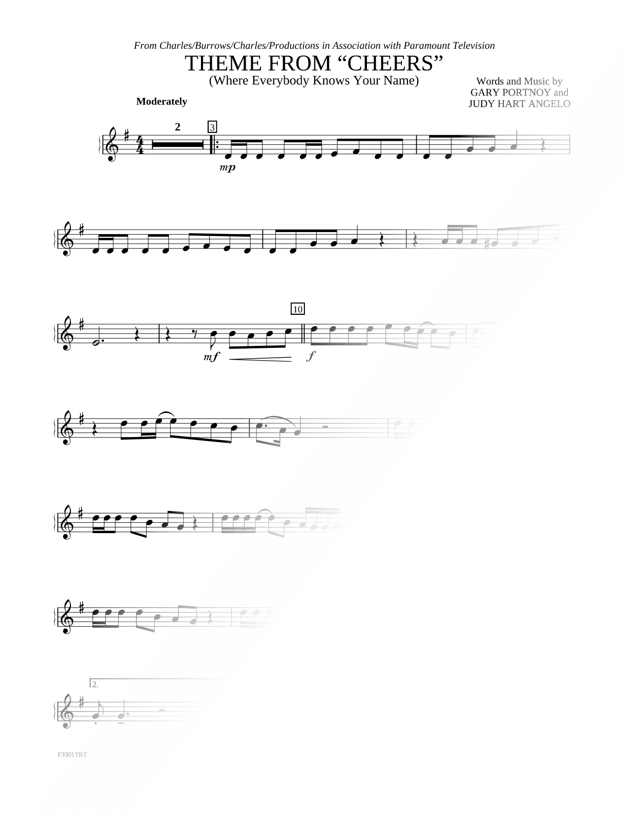 Theme from Cheers (Where Everybody Knows Your Name)