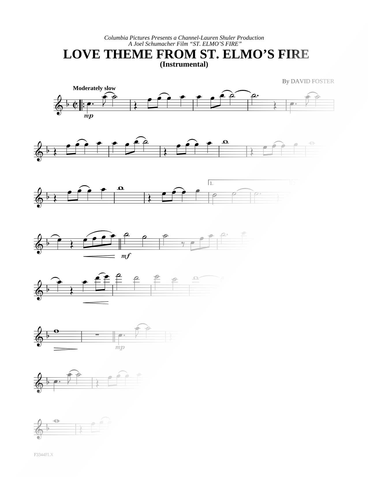 Love Theme From St. Elmo's Fire