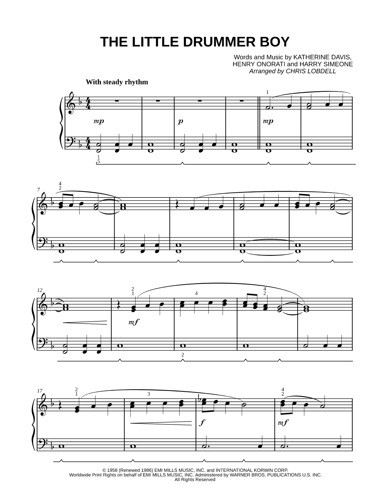 The Little Drummer Boy