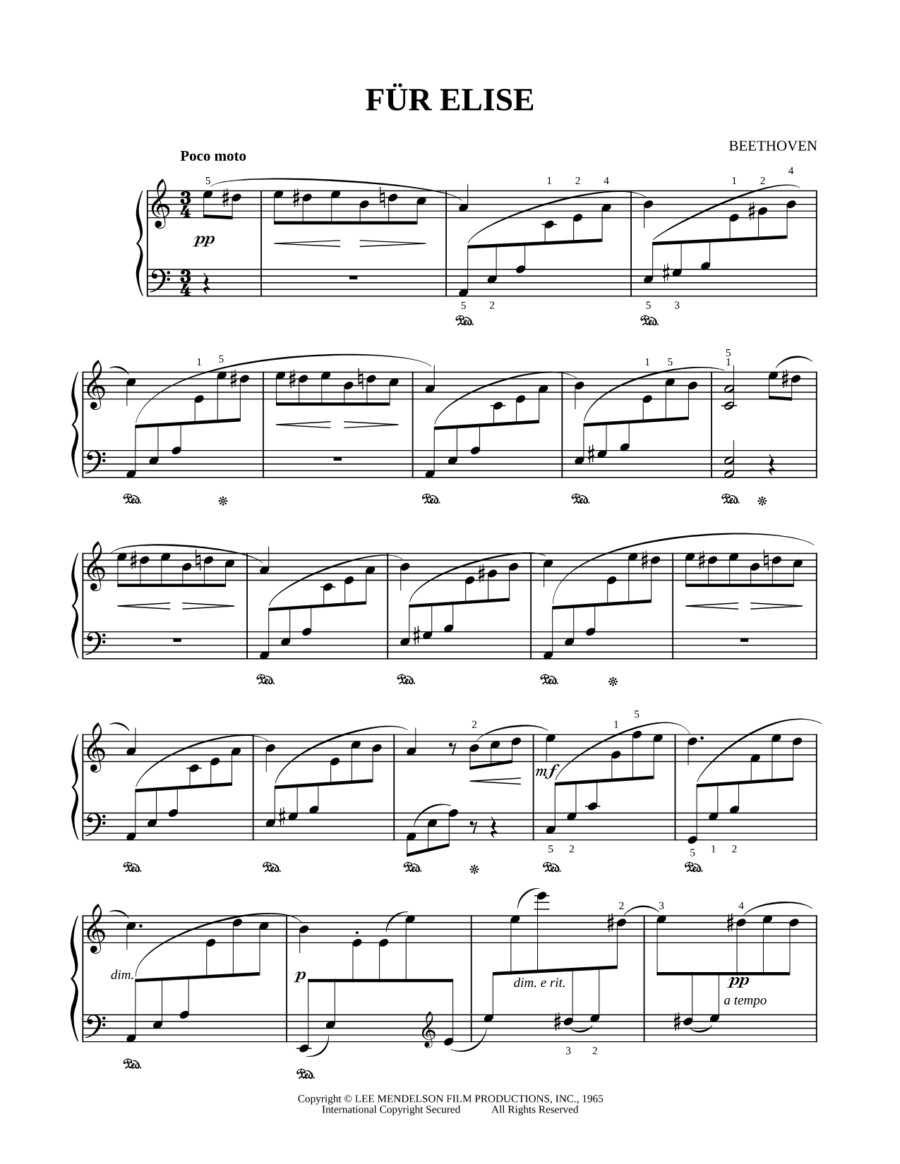 Für Elise