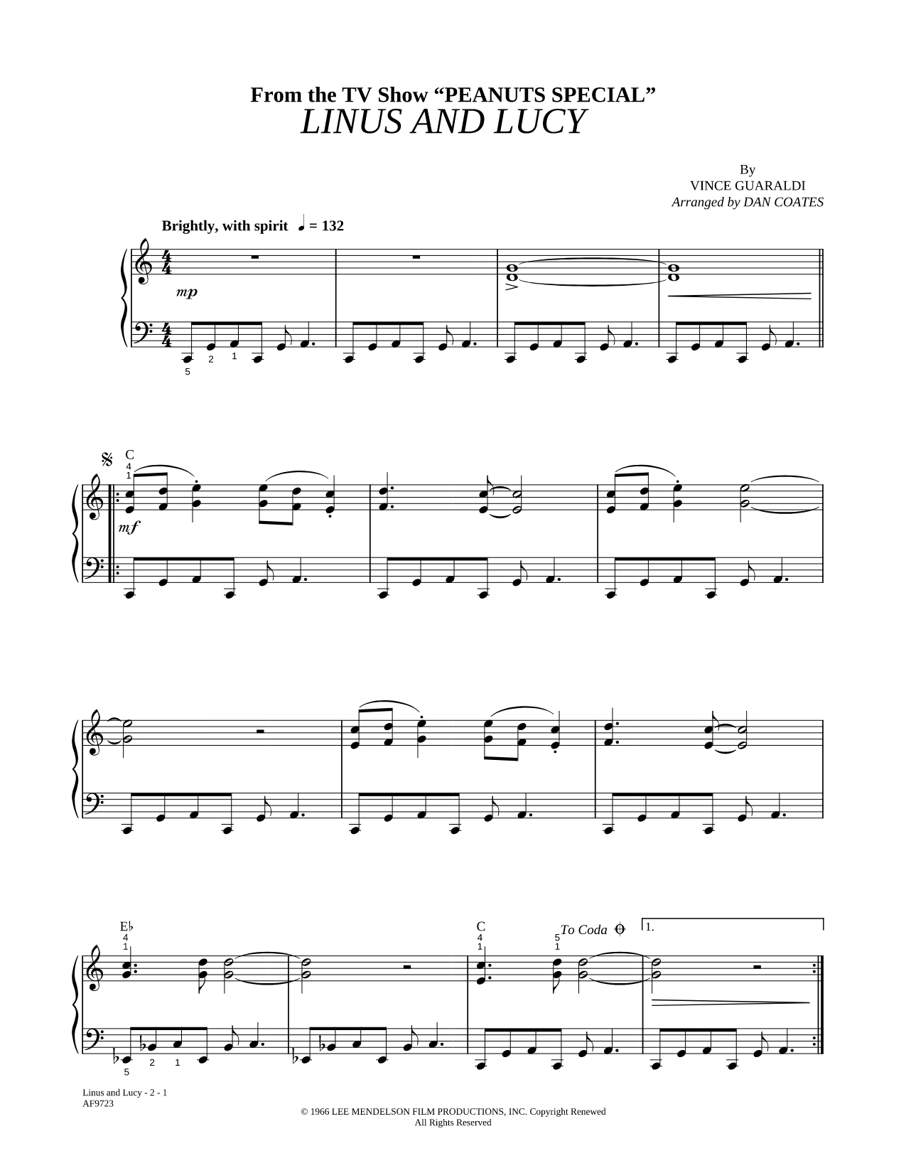 Linus and Lucy (Peanuts Theme)