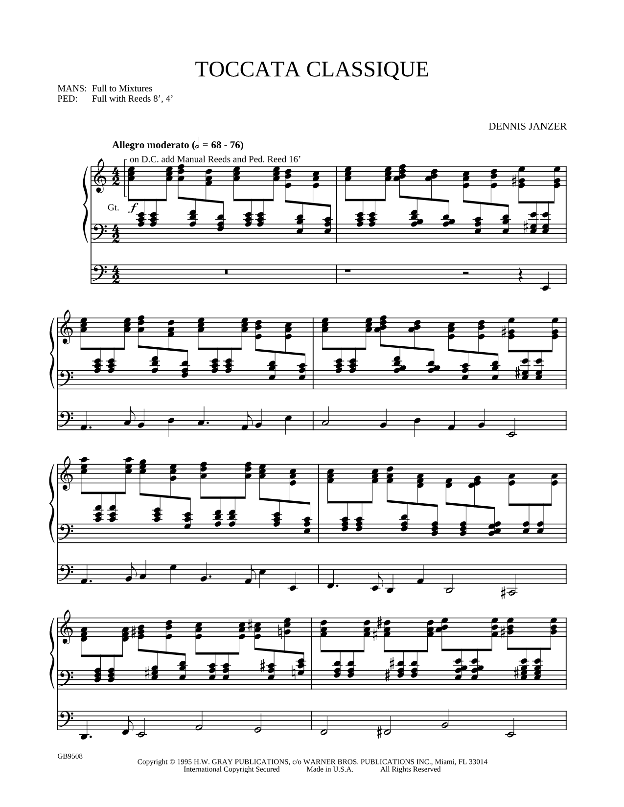Toccata Classique