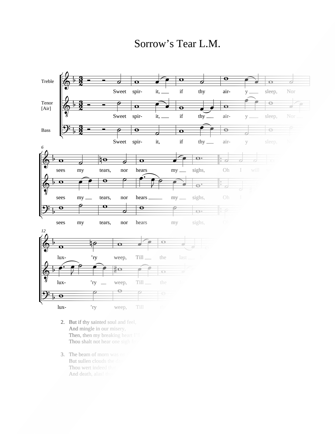 Sorrow's Tear L.M.
