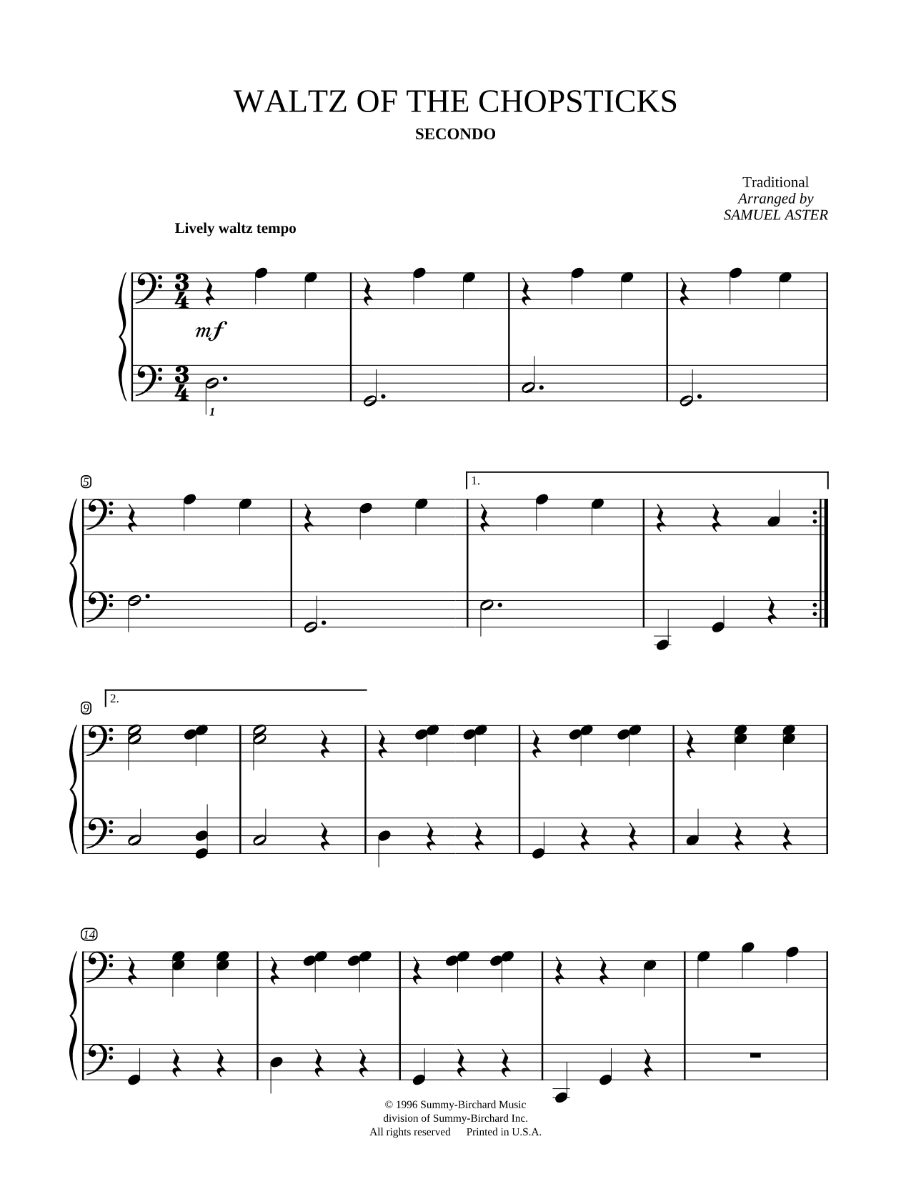 Waltz of the Chopsticks