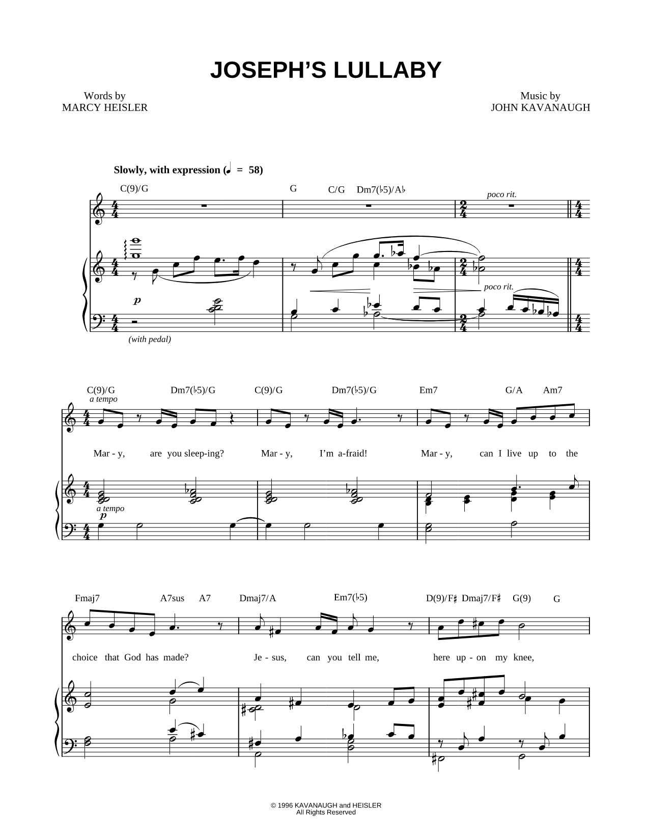Joseph's Lullaby