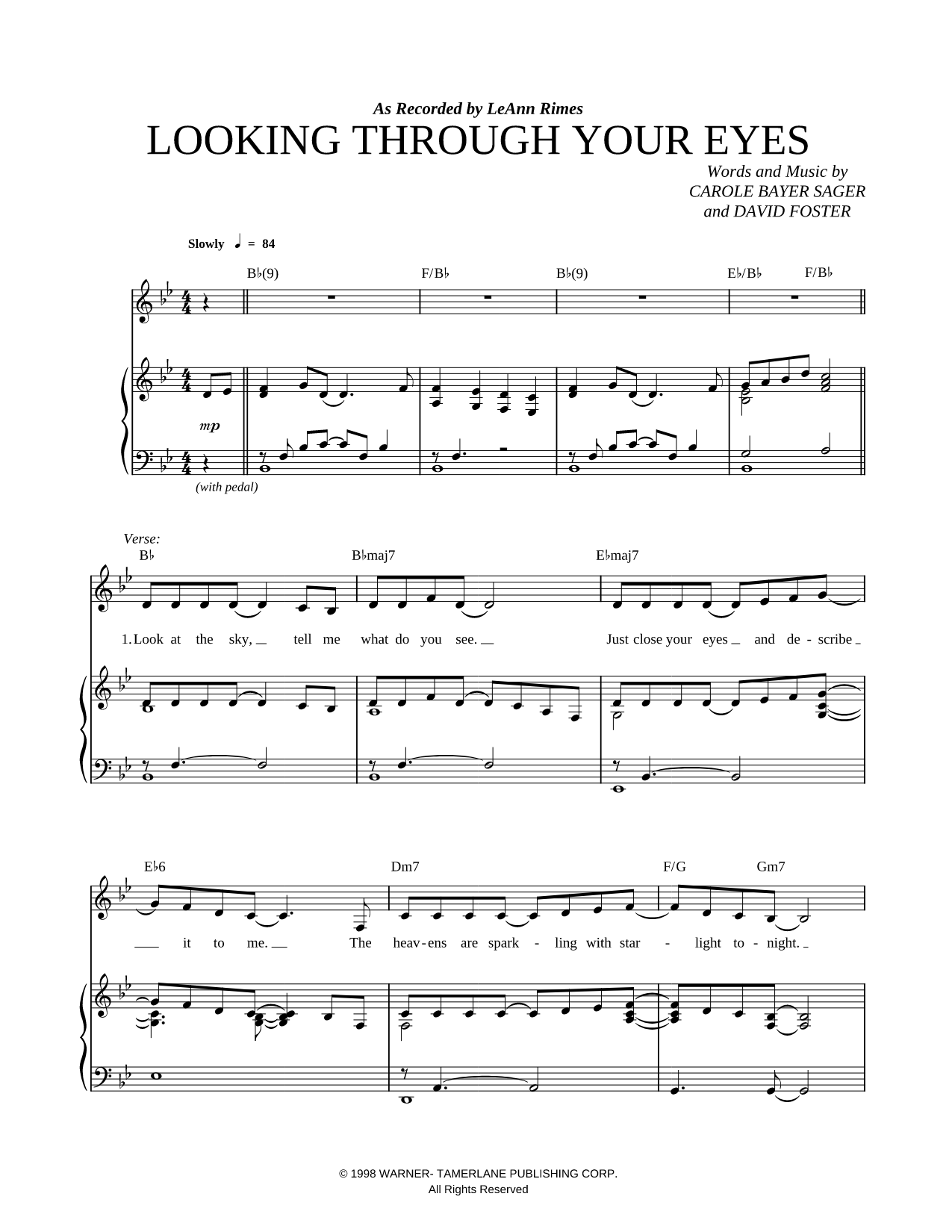 Looking Through Your Eyes