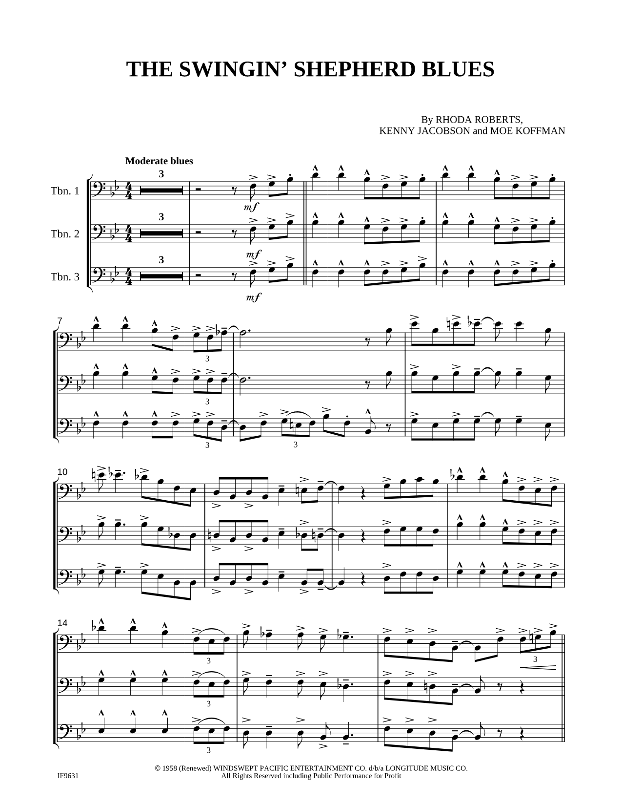 The Swingin' Shepherd Blues