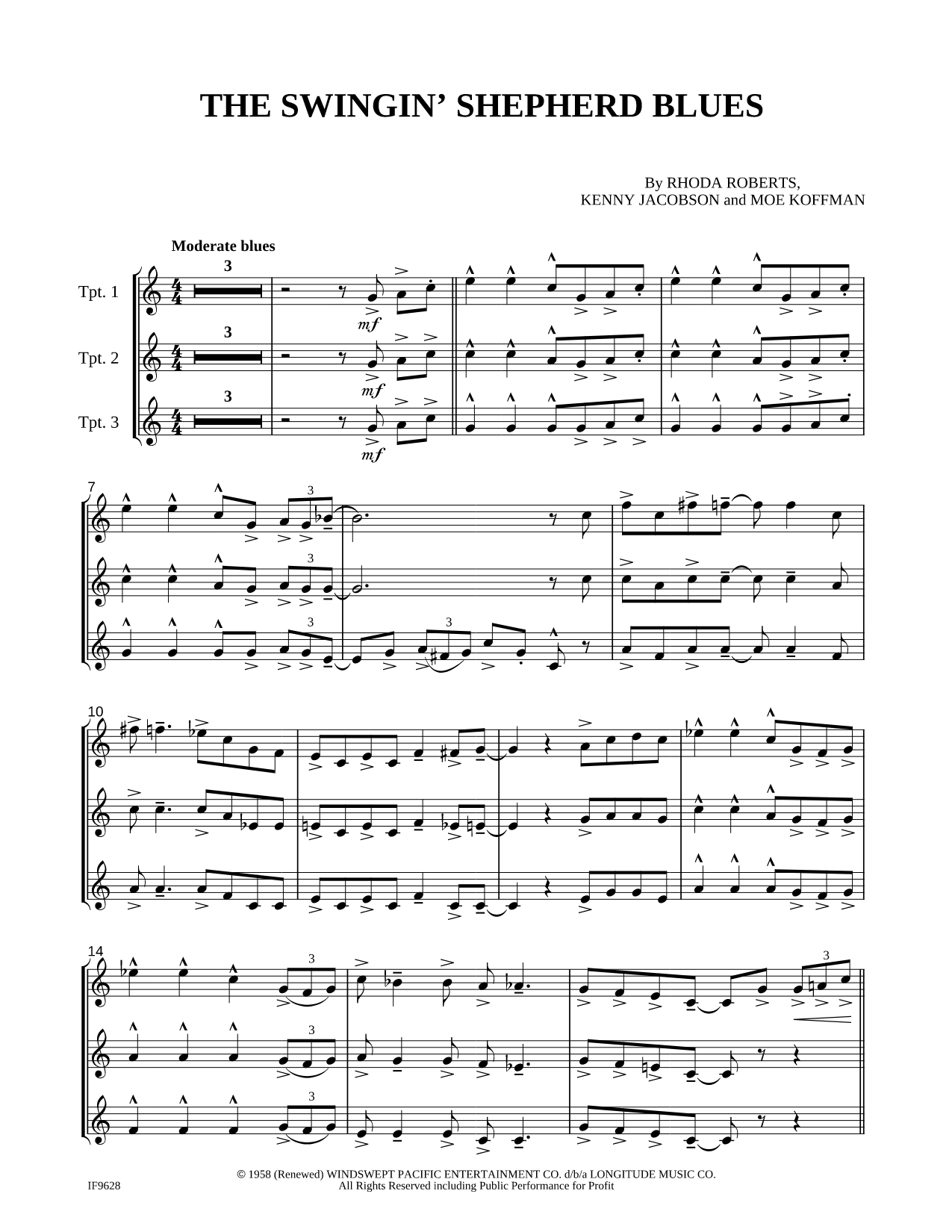 The Swingin' Shepherd Blues