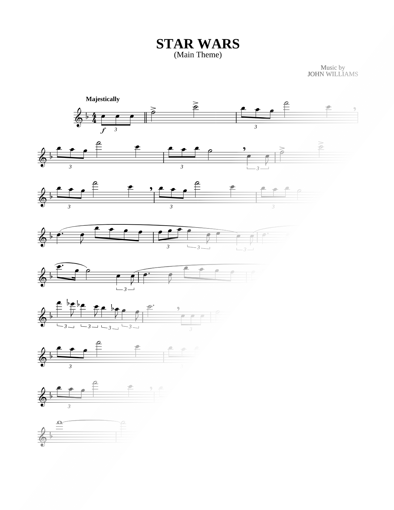 Star Wars - Flute