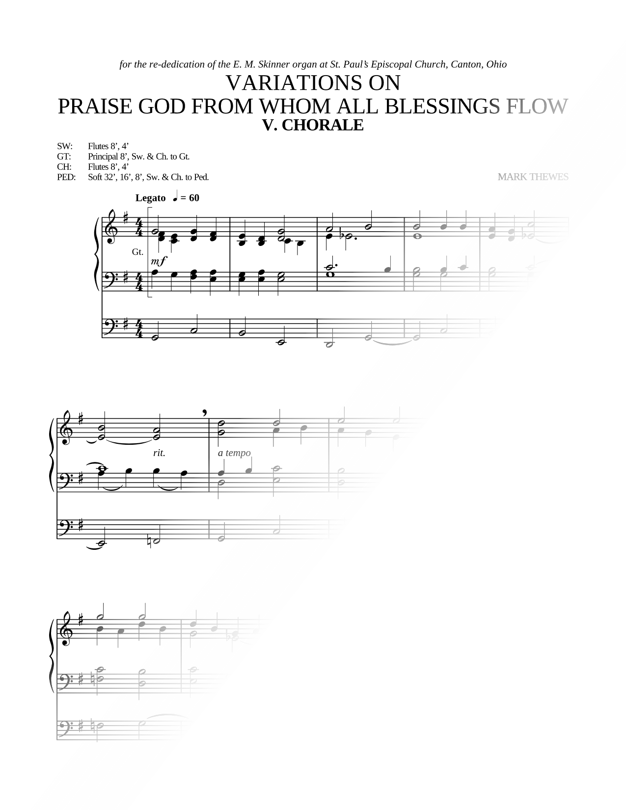 V. Chorale