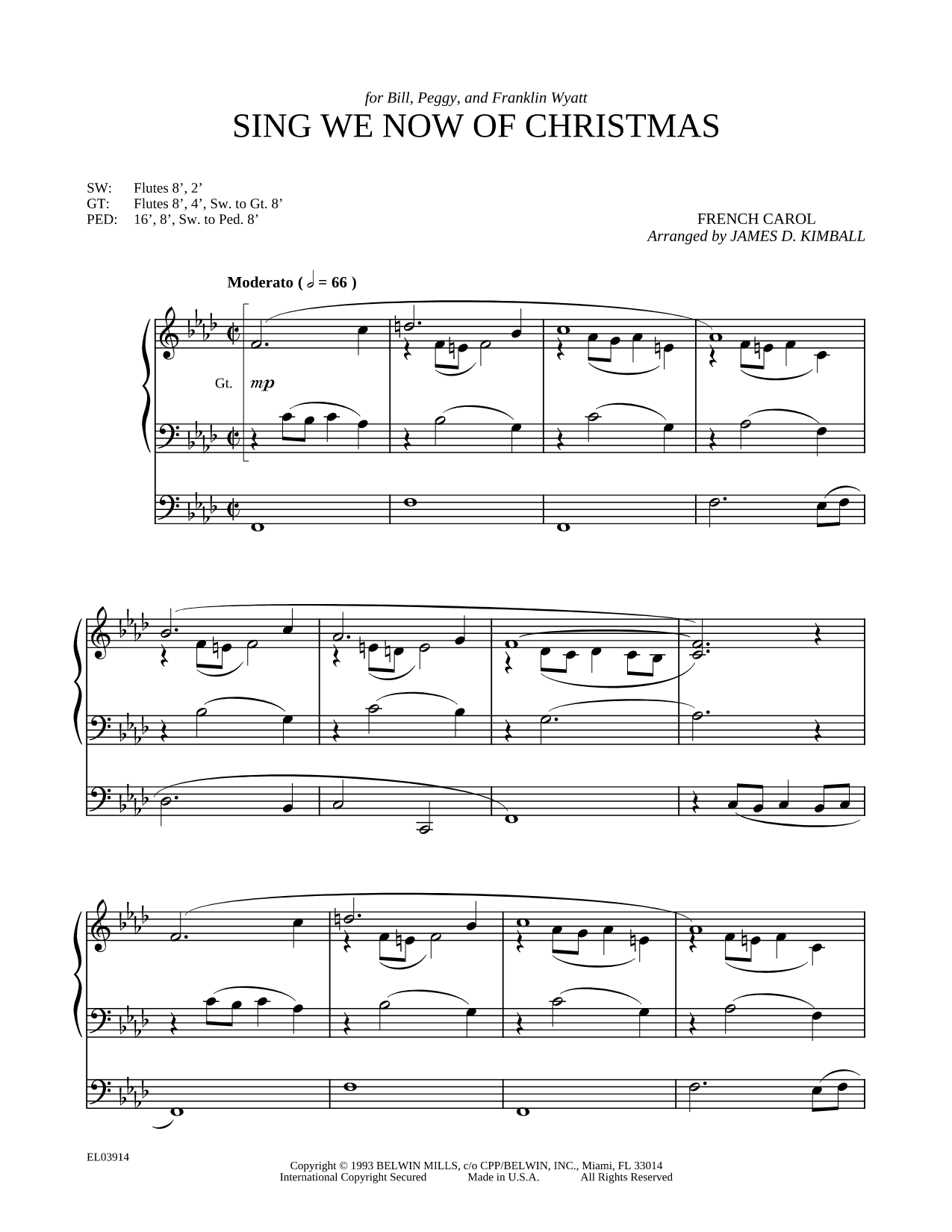 Sing We Now of Christmas