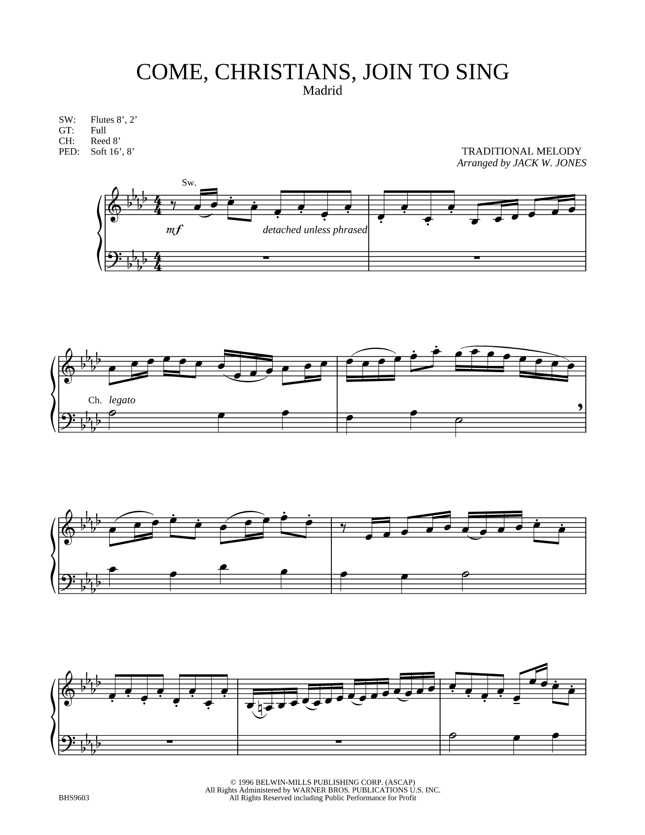Come, Christians, Join to Sing