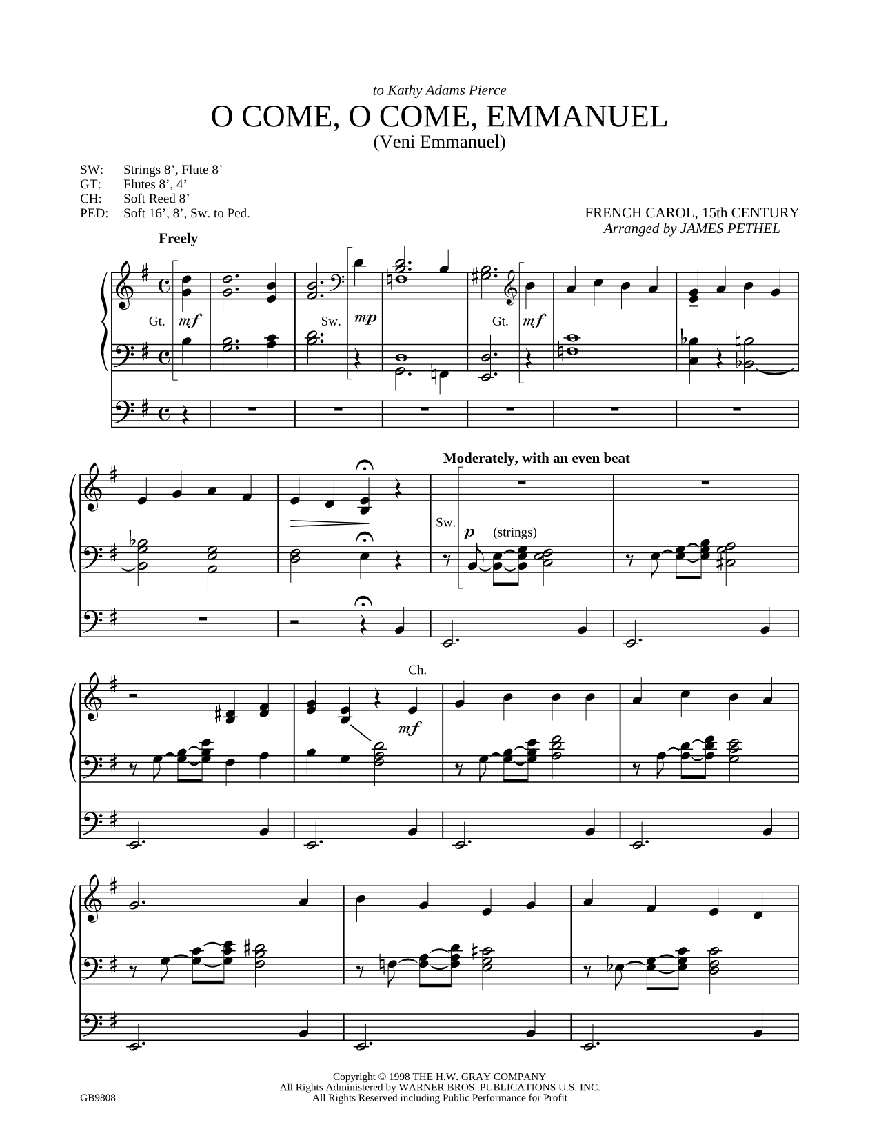 O Come, O Come, Emmanuel