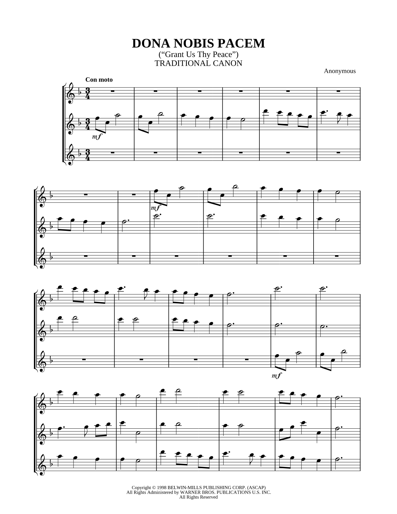 Dona Nobis Pacem