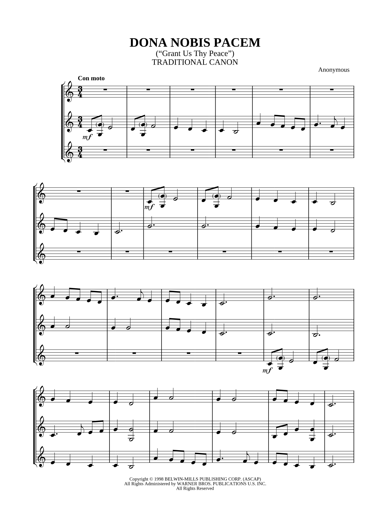 Dona Nobis Pacem
