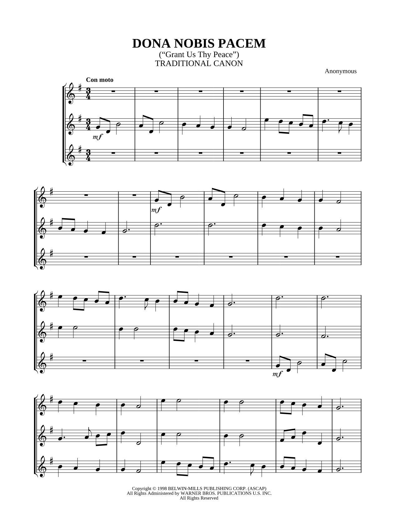 Dona Nobis Pacem