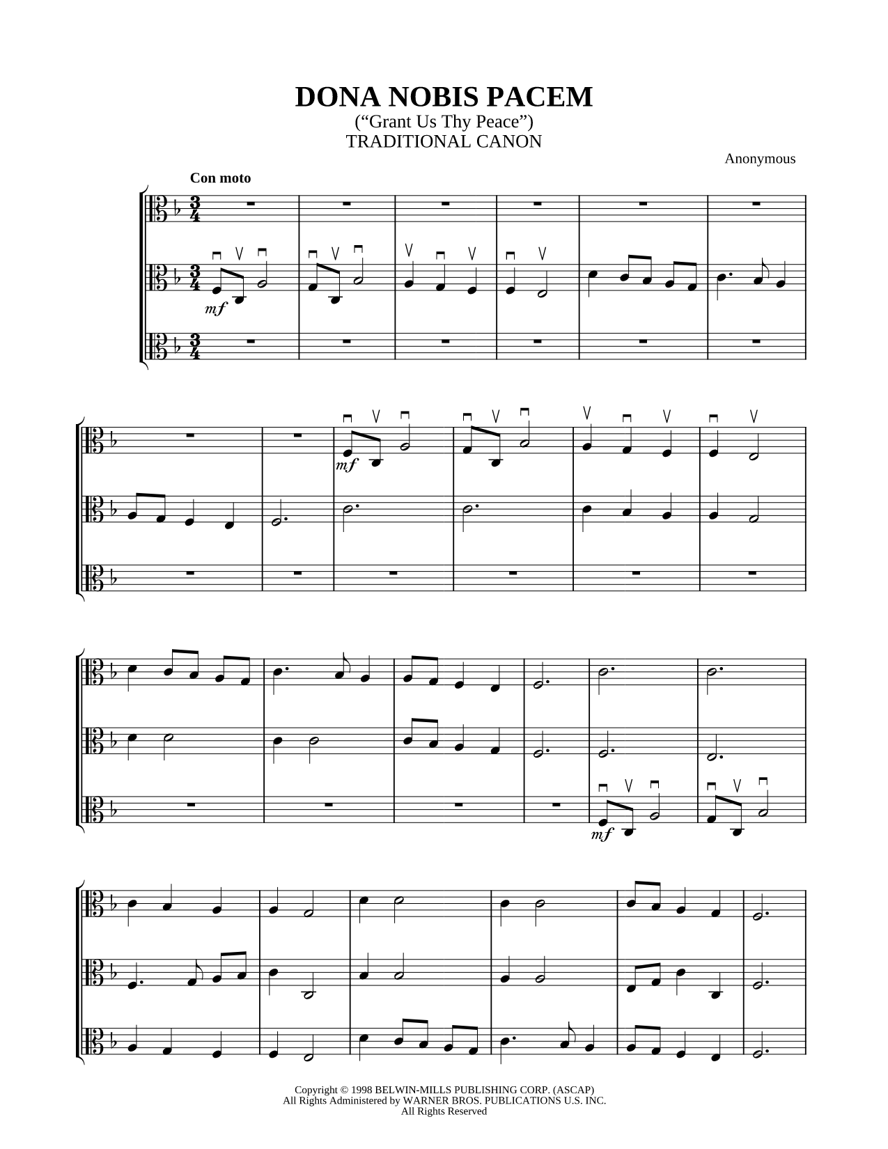 Dona Nobis Pacem