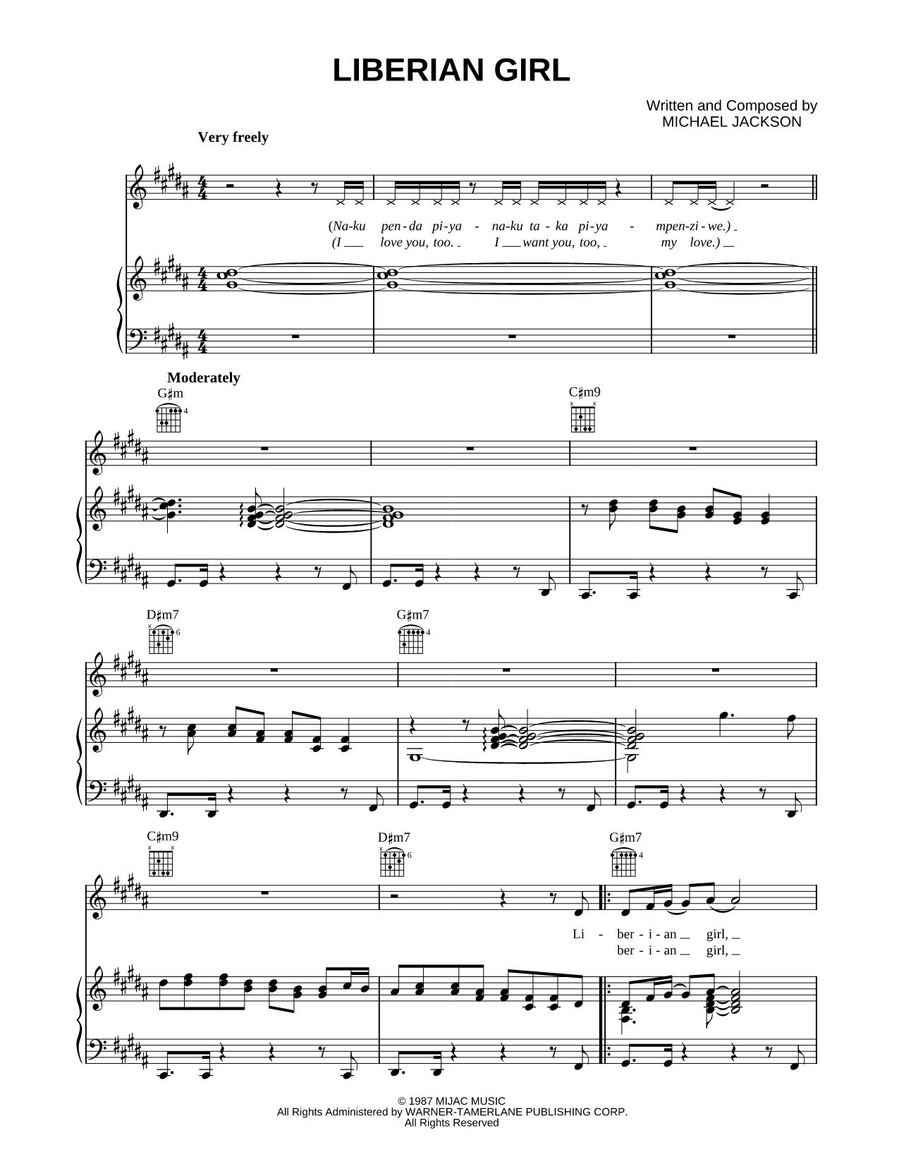 Liberian Girl