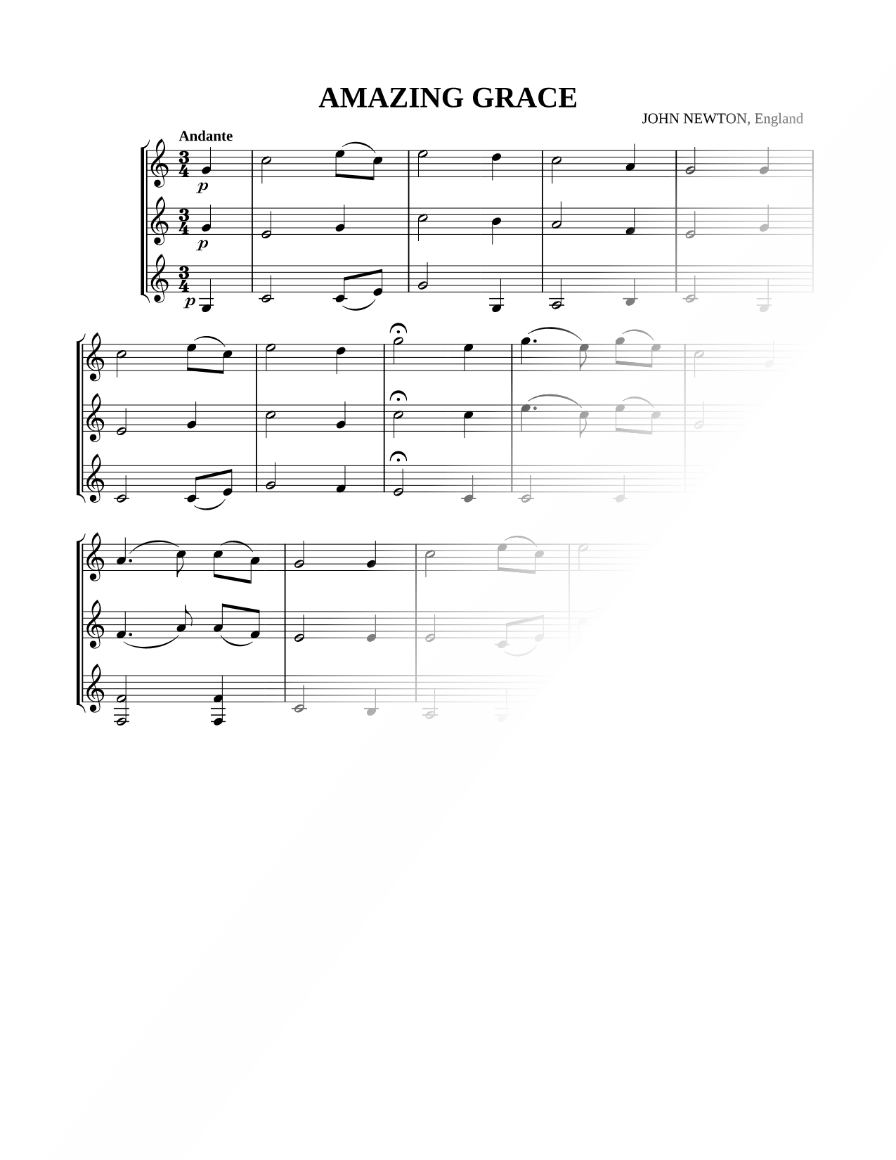 Amazing Grace