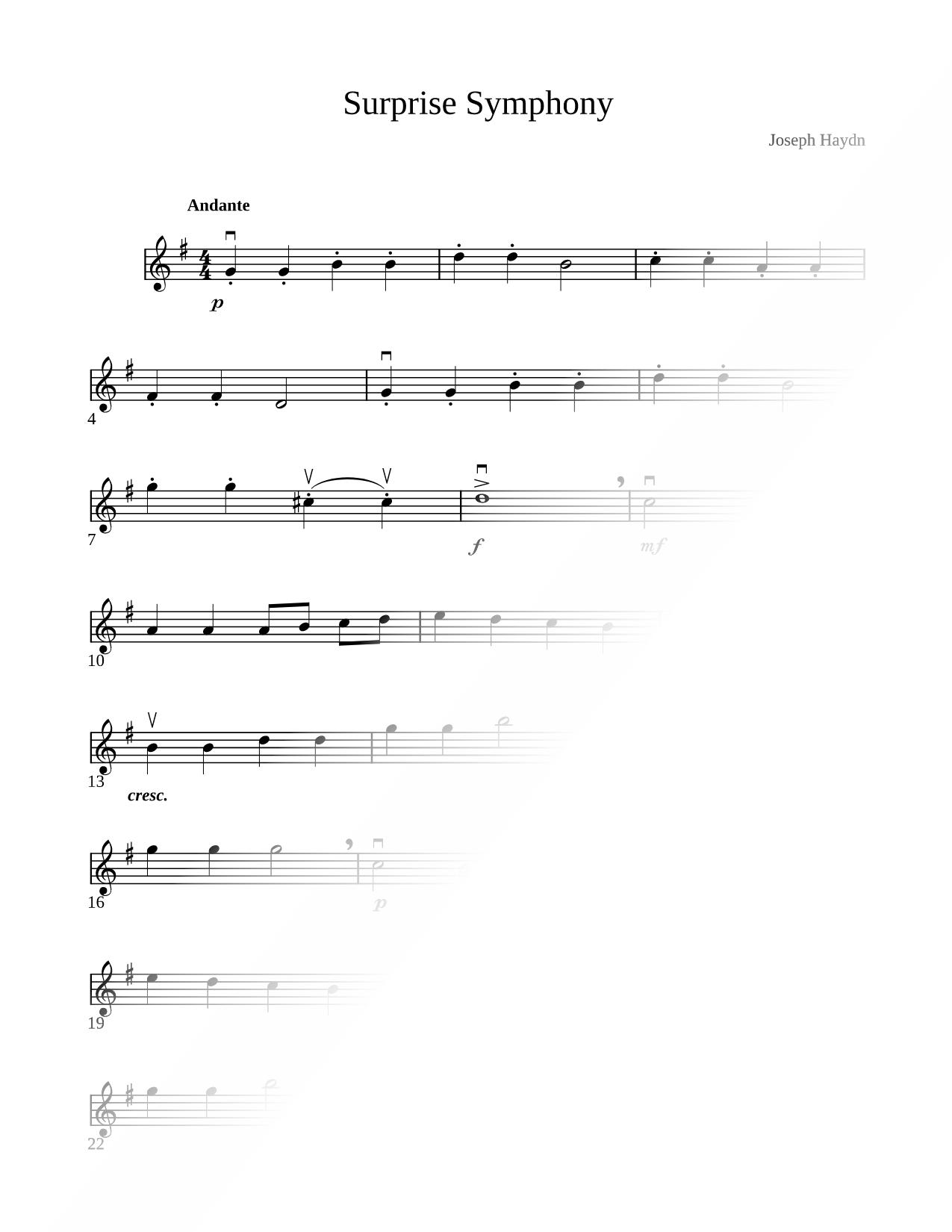Surprise Symphony