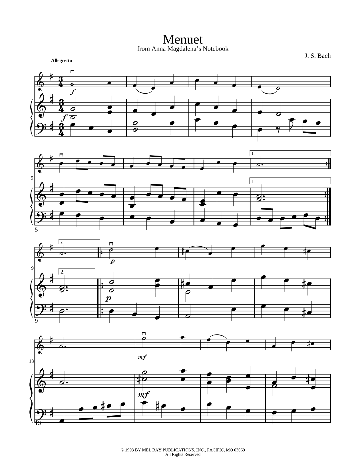 Menuet