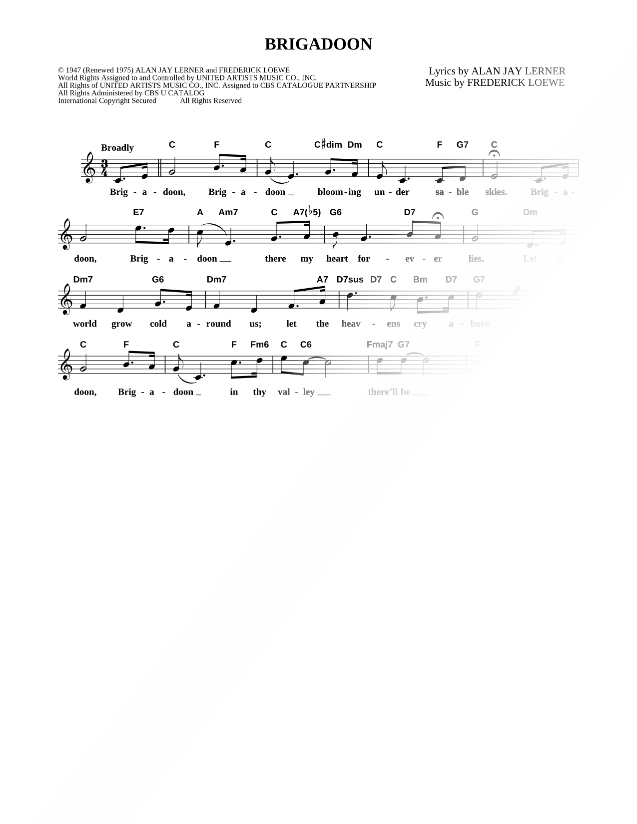 Brigadoon