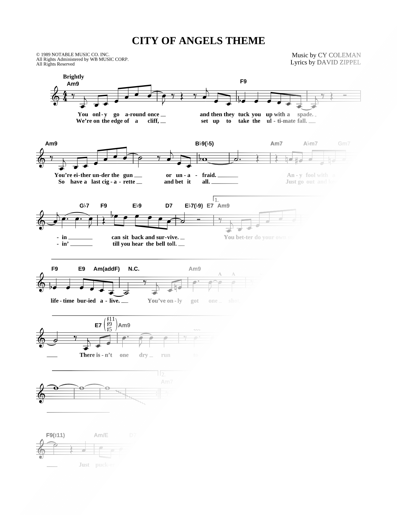 City of Angels Theme