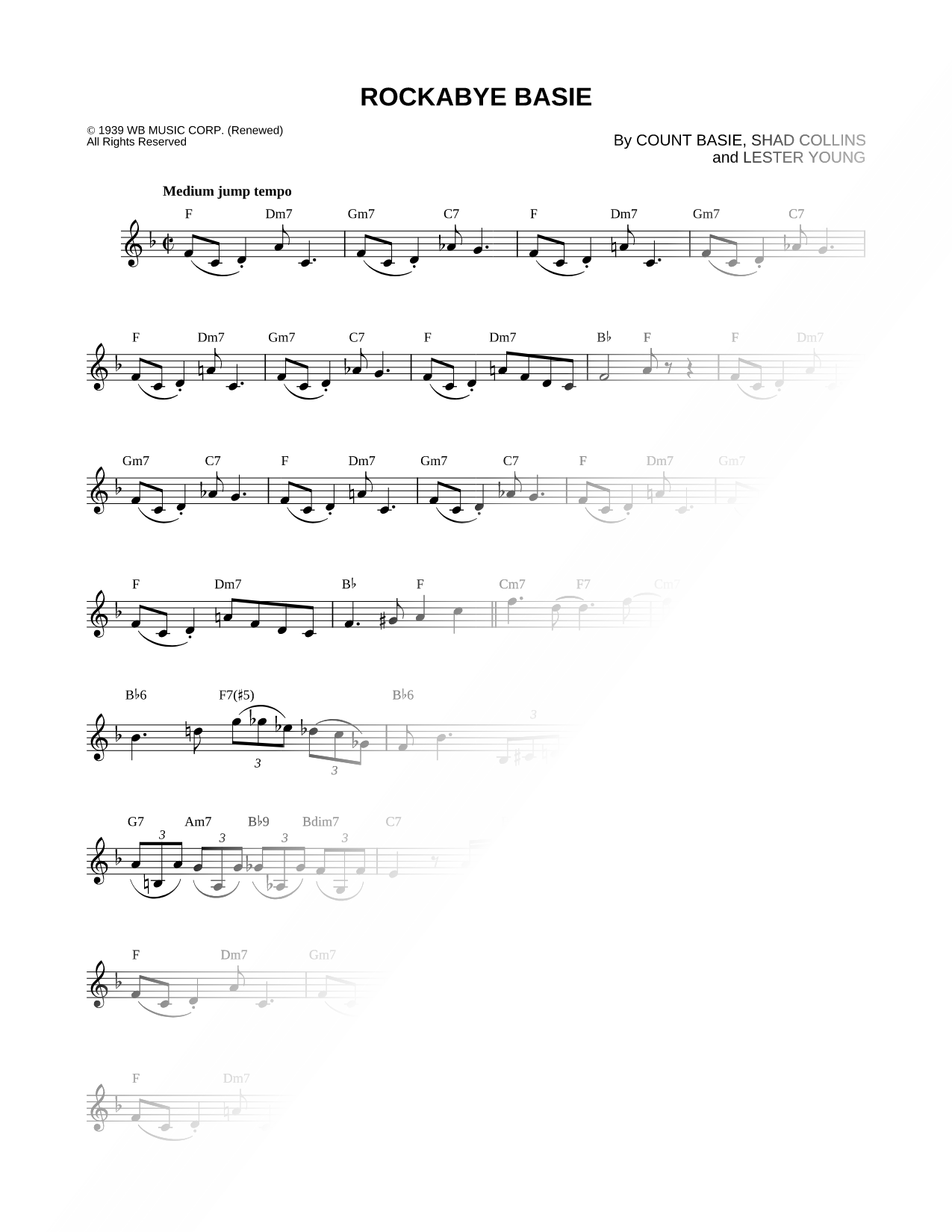 Rockabye Basie