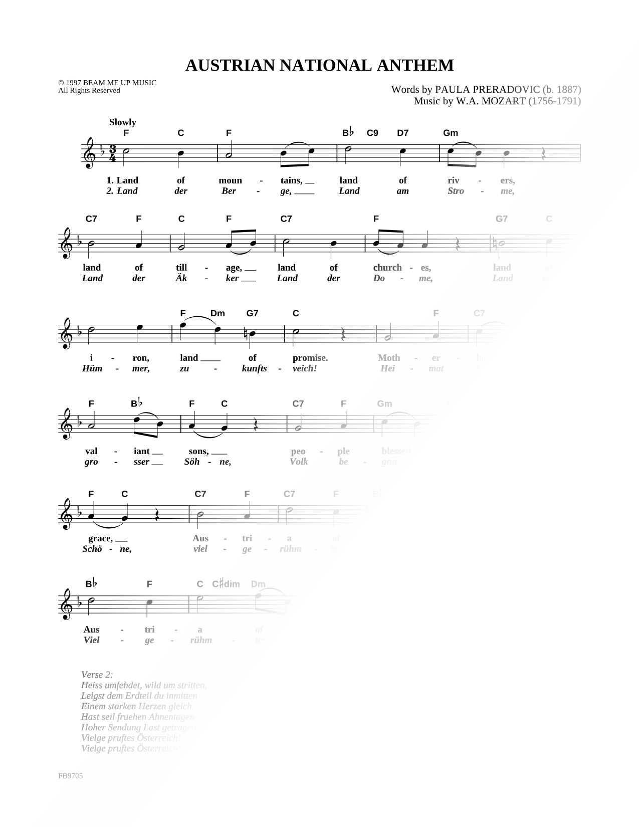 Austrian National Anthem