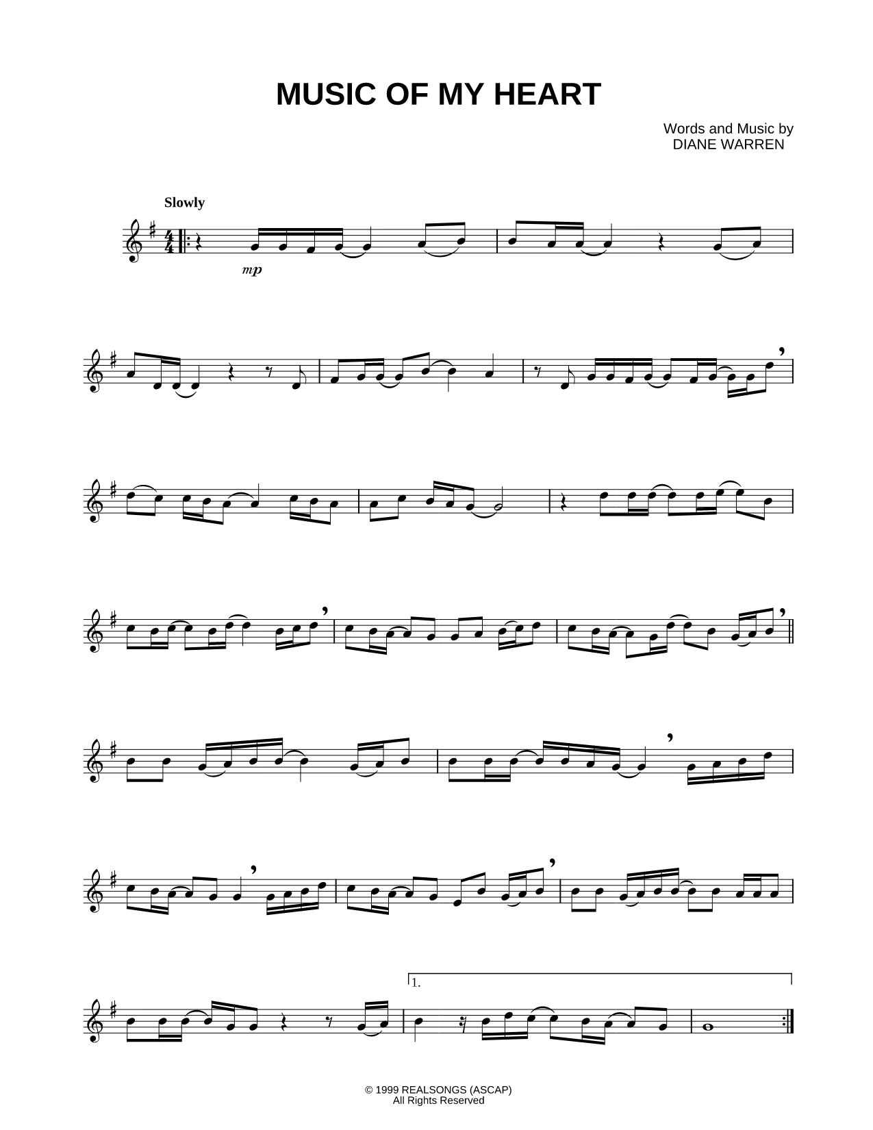 Music of My Heart