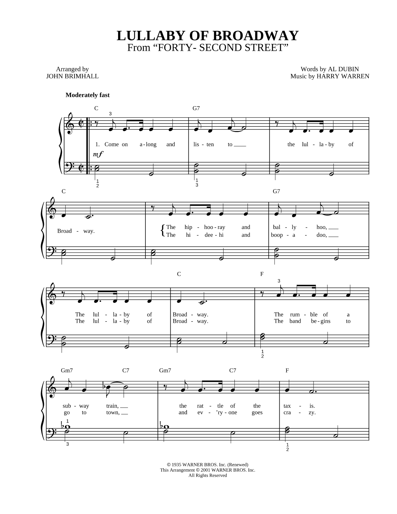 Lullaby of Broadway