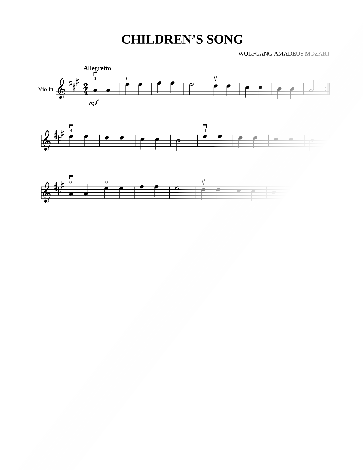 Children's Song
