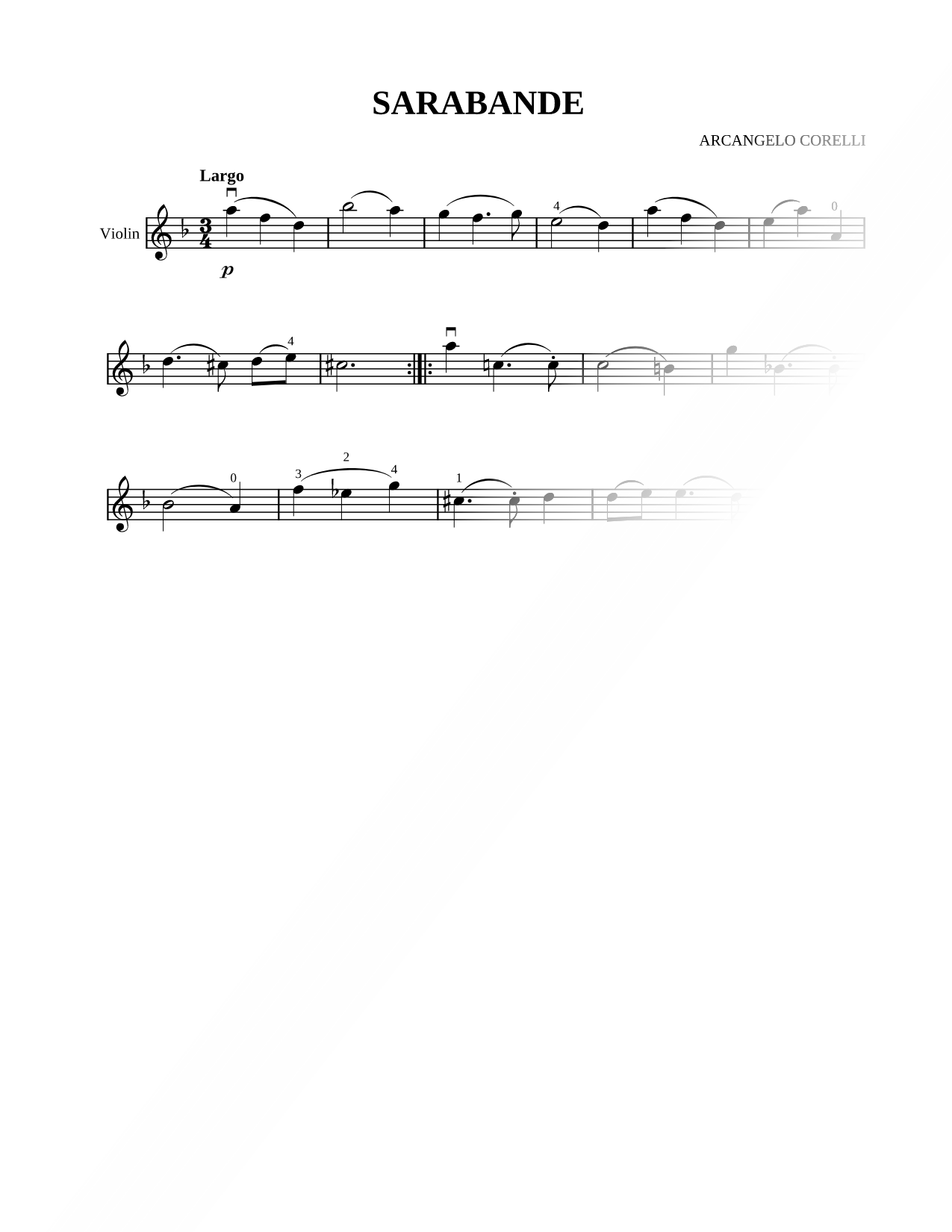 Sarabande