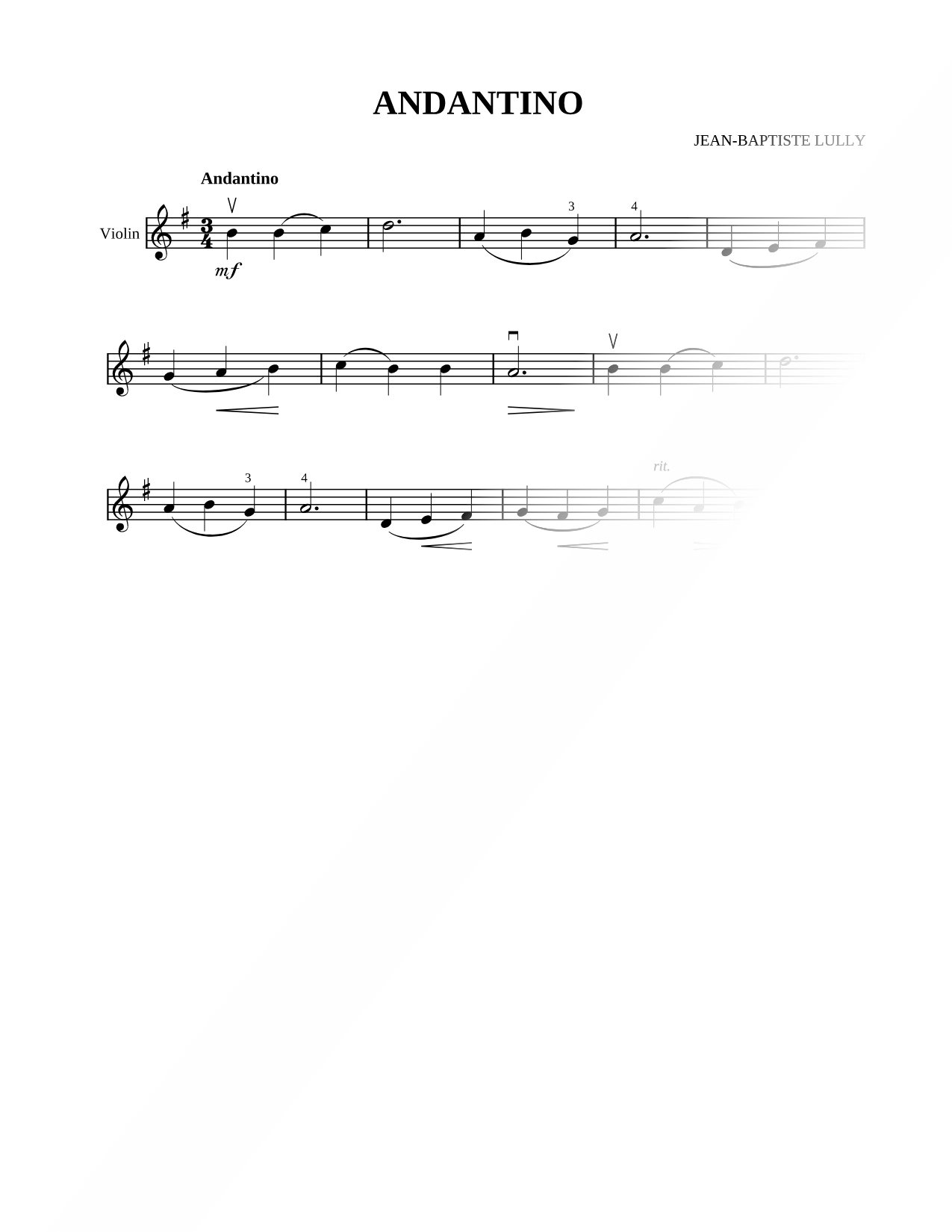Andantino