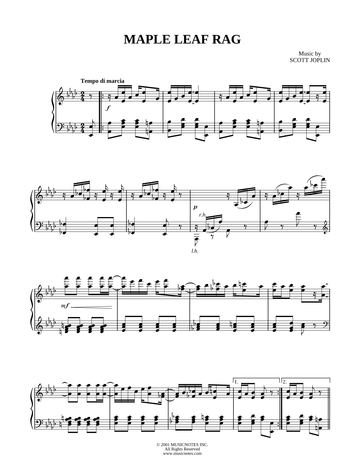 Maple Leaf Rag