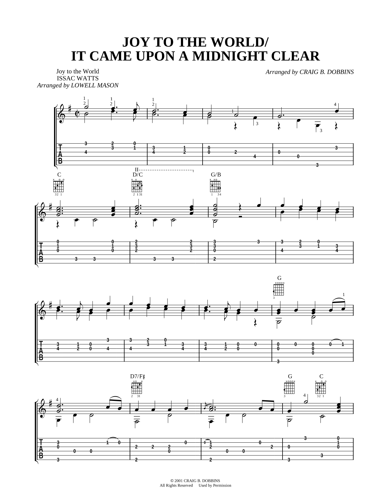 Joy To the World/It Came Upon a Midnight Clear