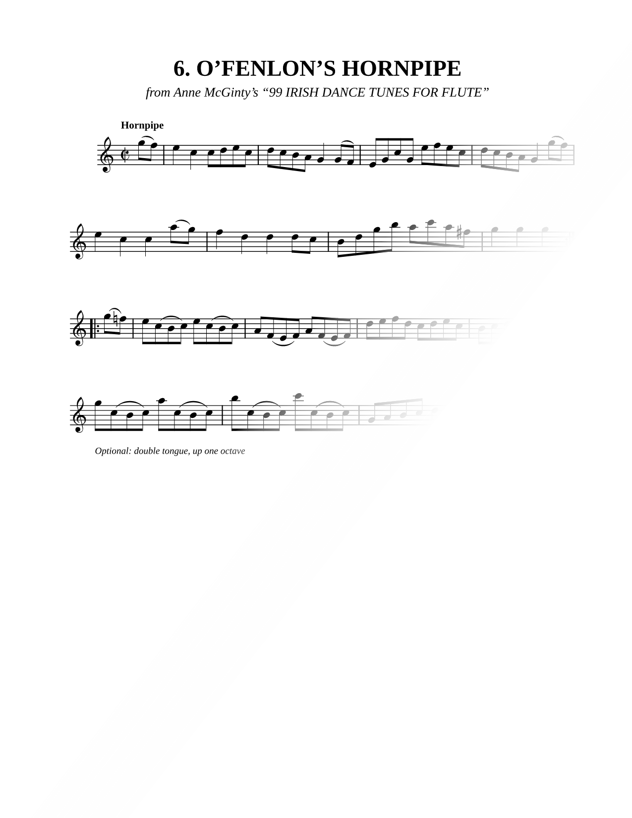 O'Fenlon's Hornpipe