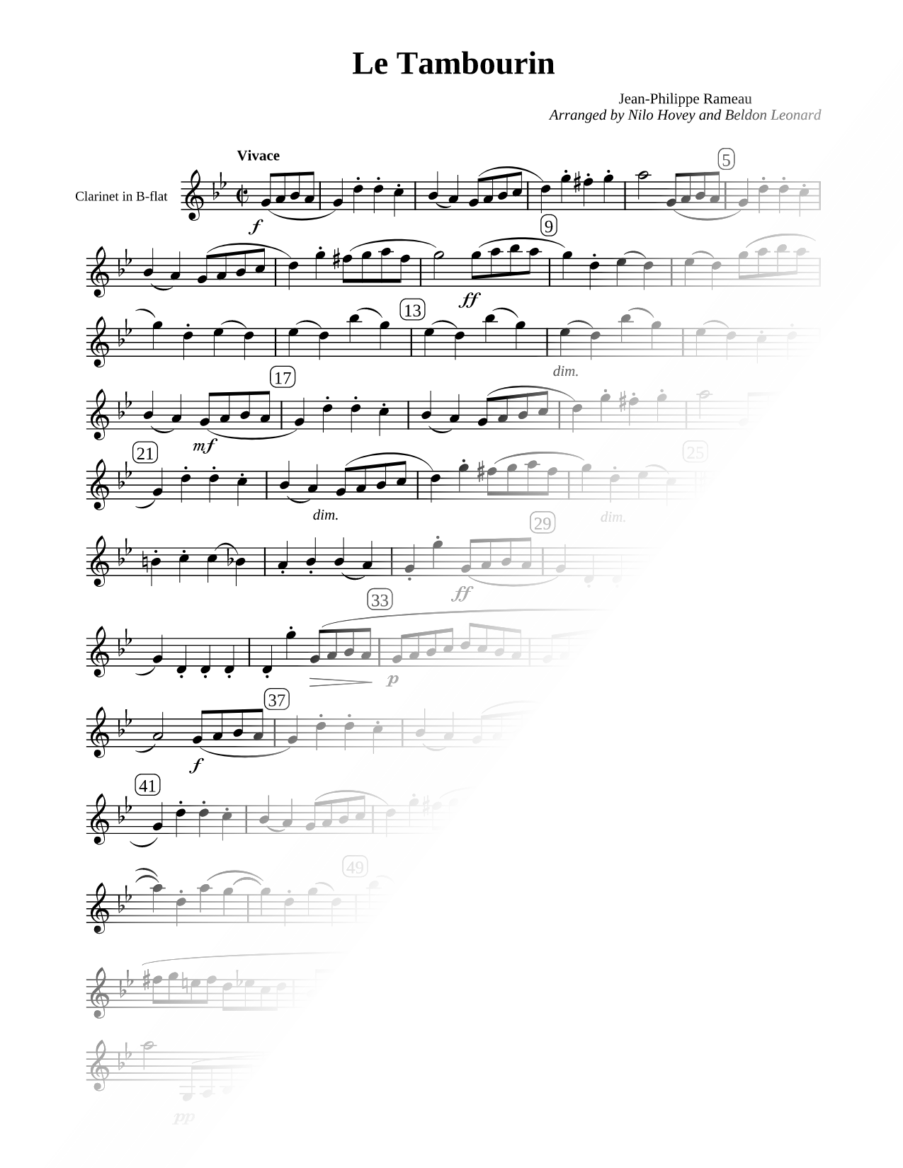 Le Tambourin