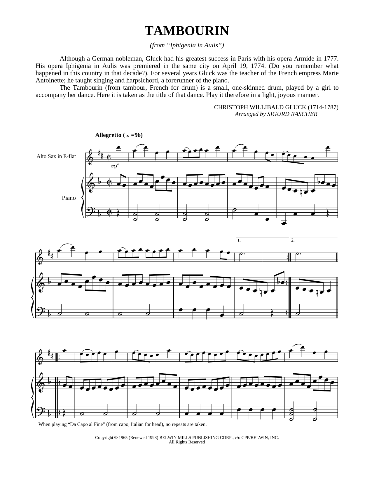 Tambourin
