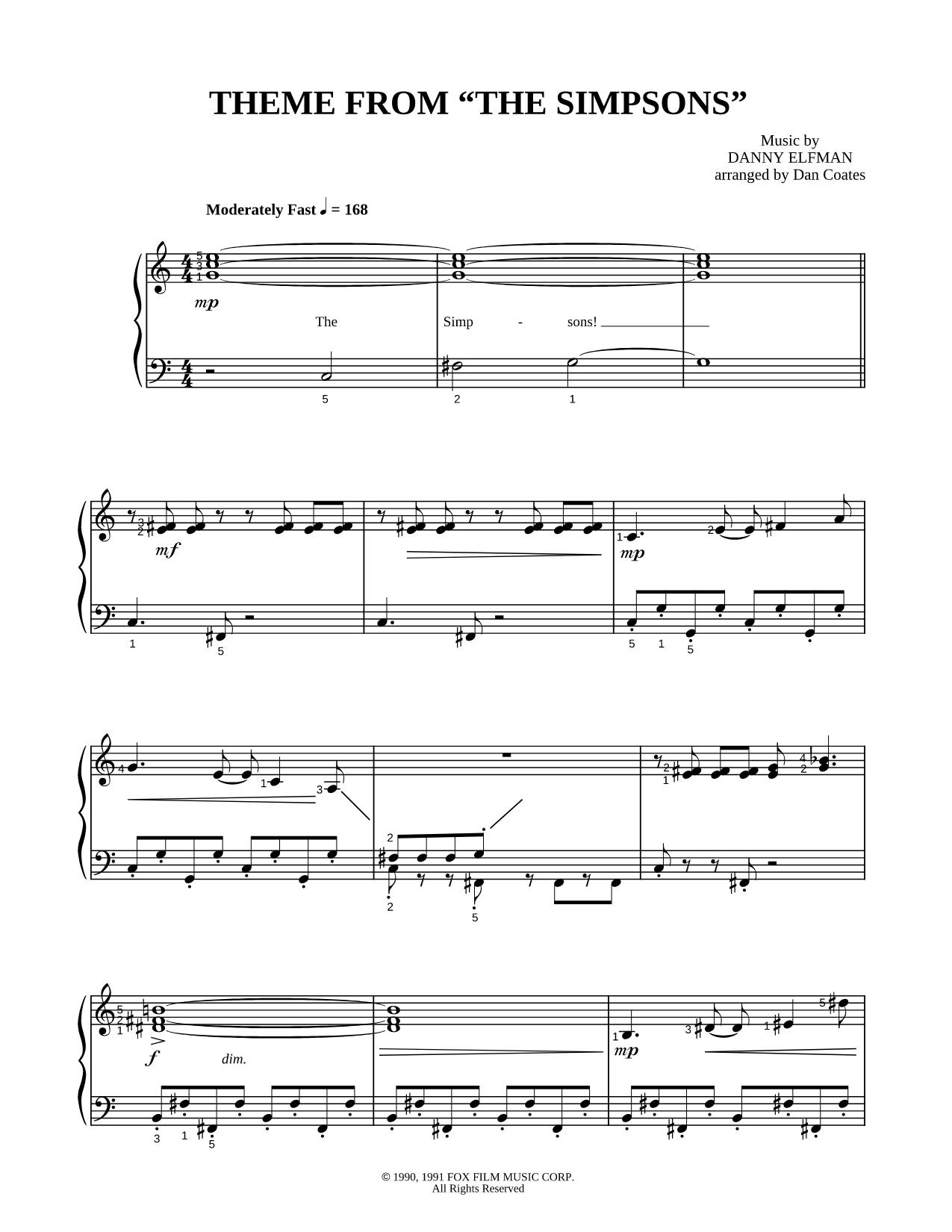 Theme from The Simpsons
