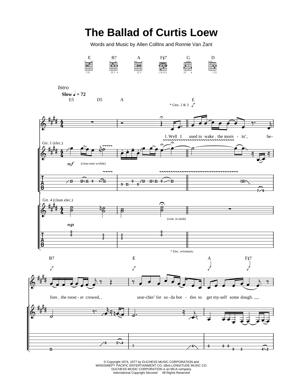 The Ballad of Curtis Loew