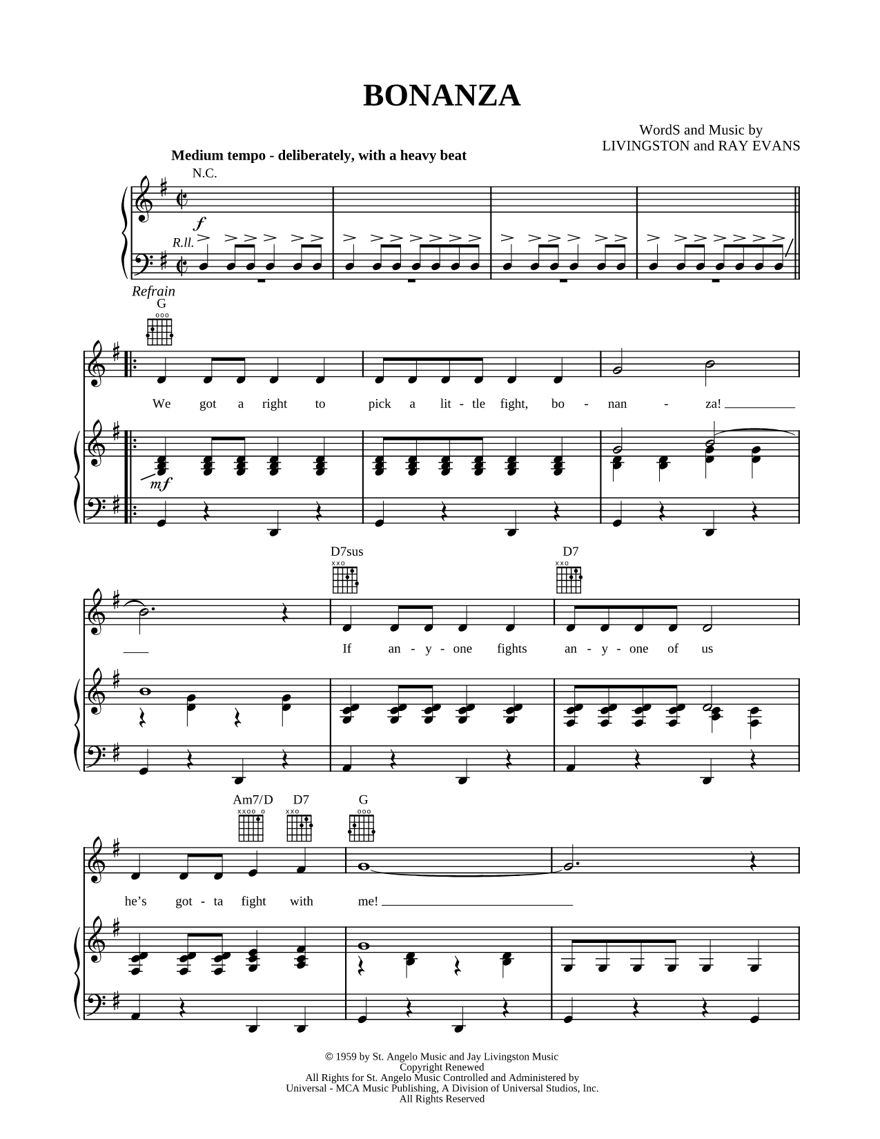 Theme from Bonanza