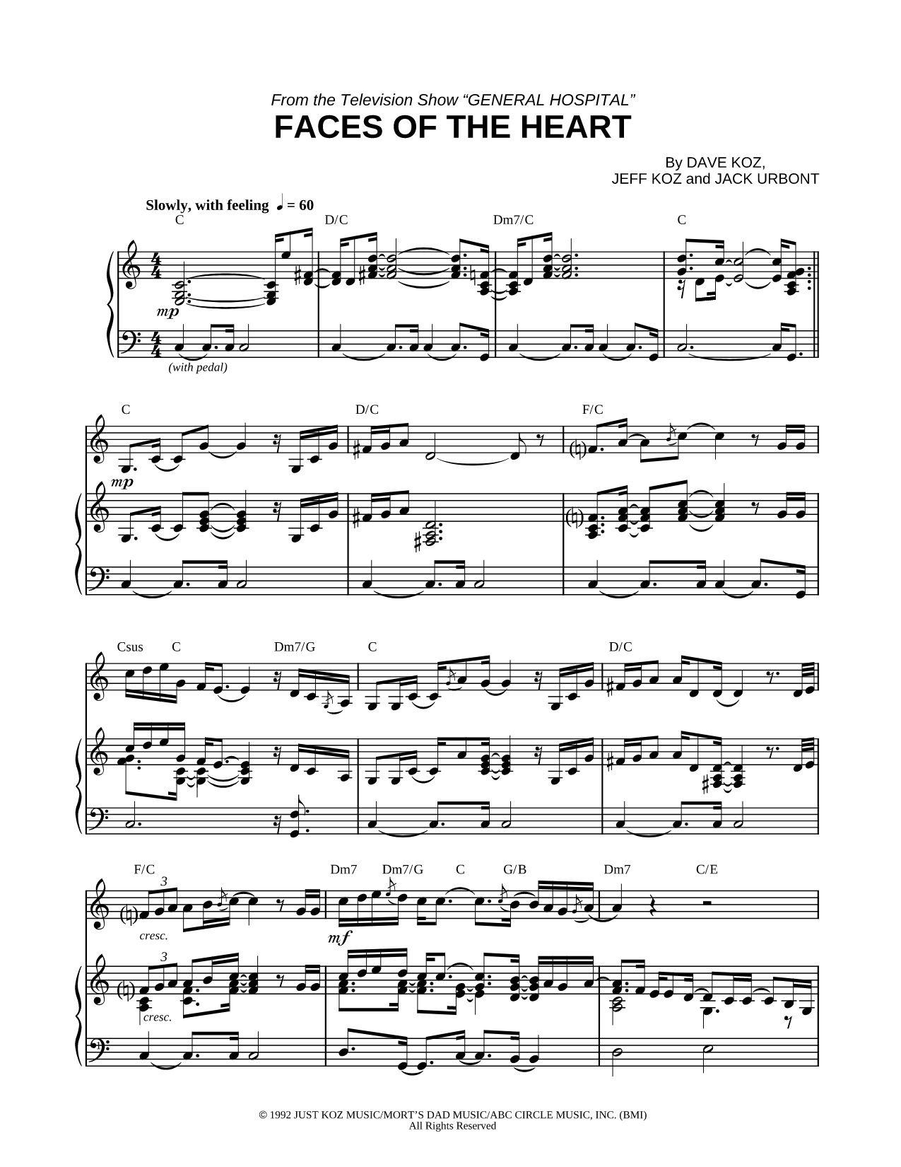 Faces of the Heart