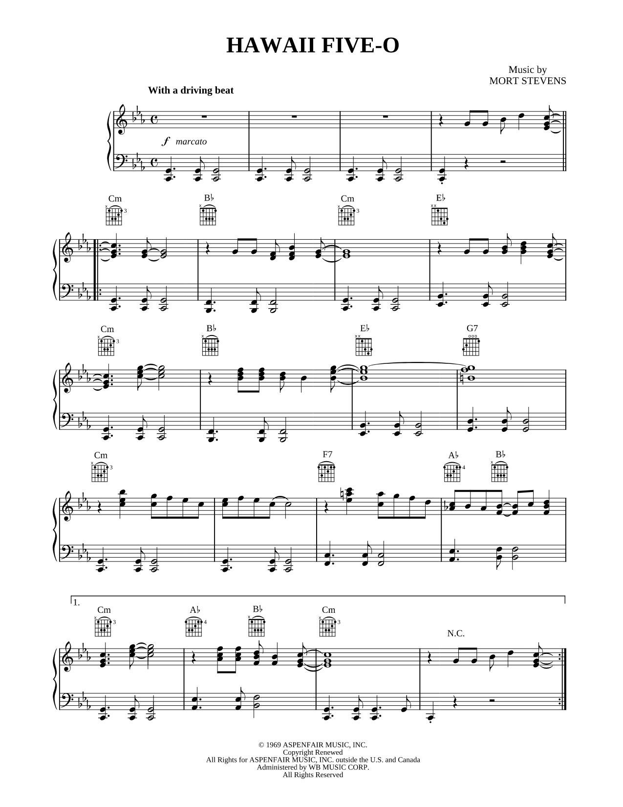 Hawaii Five-O Theme