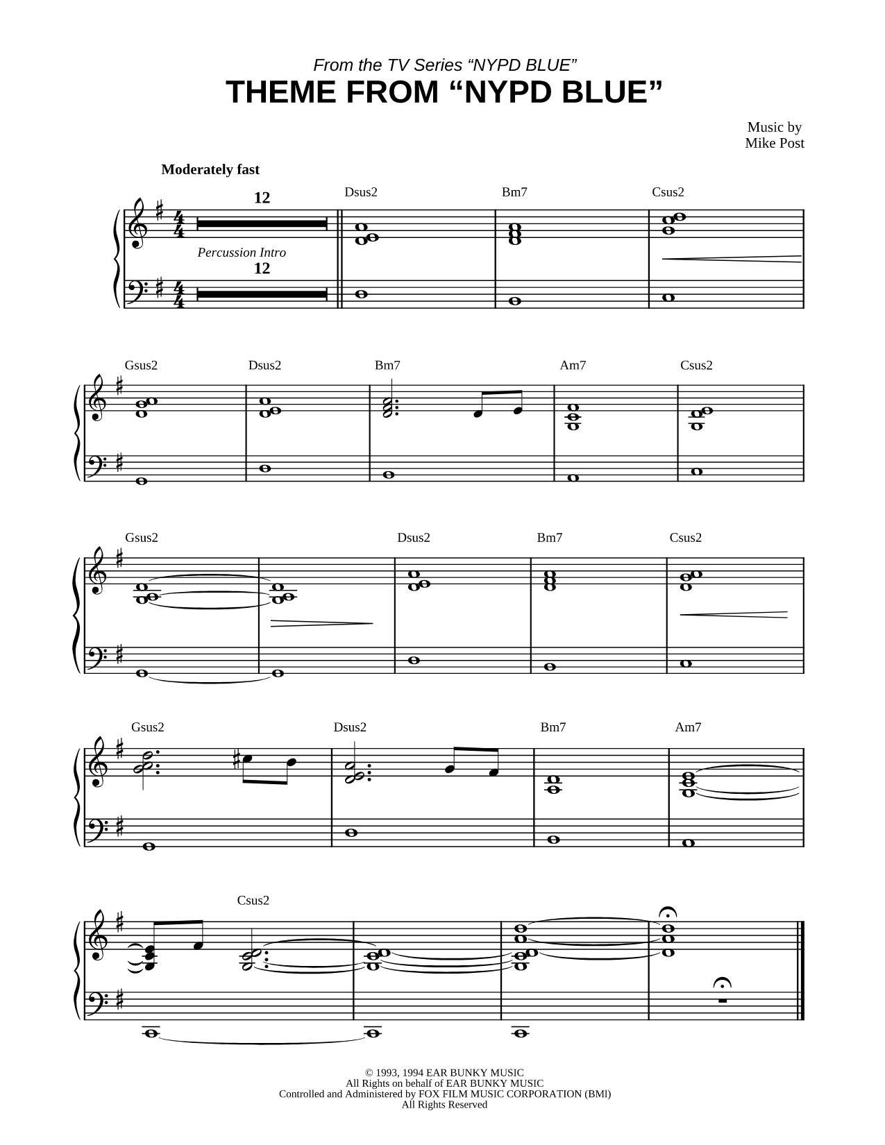 Theme from NYPD Blue