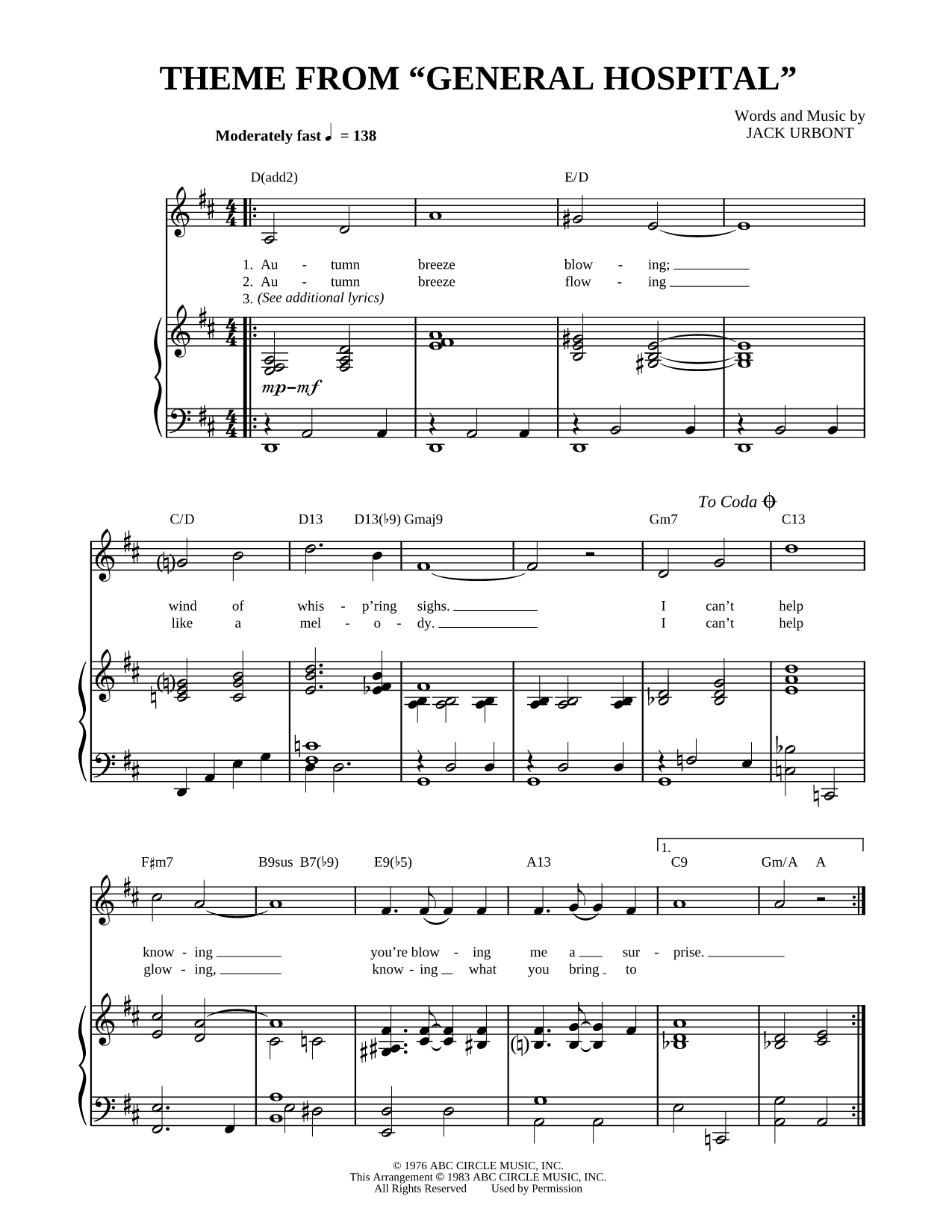 Theme from "General Hospital"