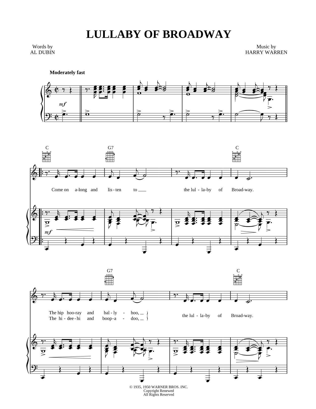 Lullaby of Broadway
