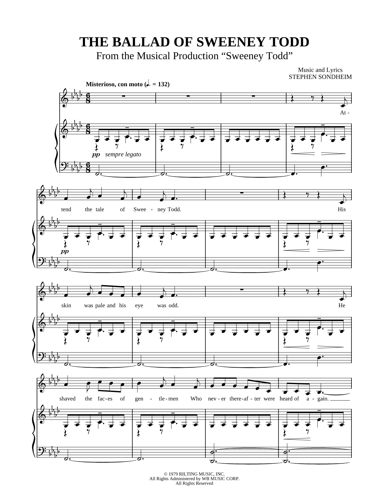The Ballad of Sweeney Todd